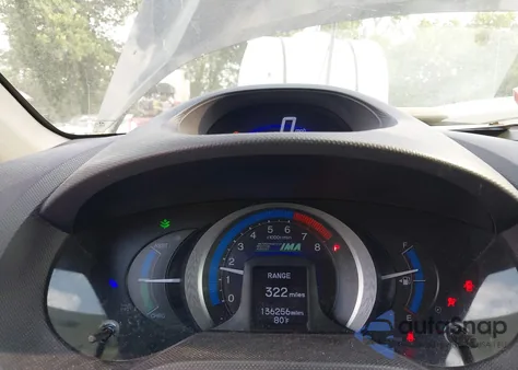 2010 Honda Insight Lx из США, поврежденный, VIN JHMZE2H55AS031706